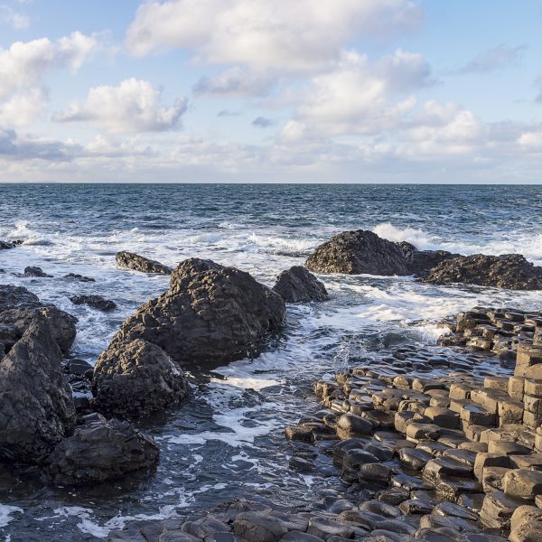 Giant's Causeway afternoon view, Northen Ireland, united Kingdom